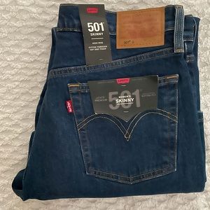 Levi’s 501 Skinny Jeans NWT size 30x28